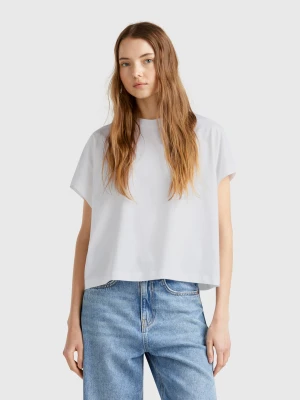 Benetton, Kimono Sleeve T-shirt, size S, White, Women United Colors of Benetton