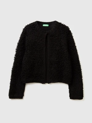 Benetton, Knit Jacket, Size: XS, Black, Women United Colors of Benetton