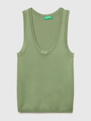 Benetton, Knitted Tank Top, Size: XS, Women United Colors of Benetton