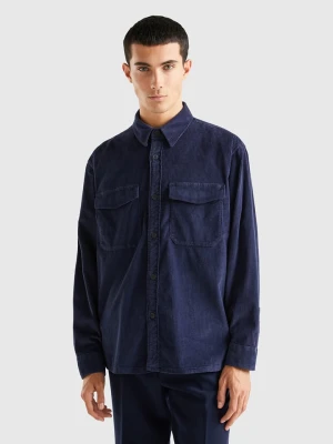 Benetton Koszula w kolorze granatowym rozmiar: XL