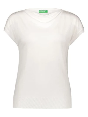 Benetton Koszulka w kolorze białym rozmiar: XS