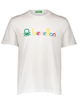 Benetton Koszulka w kolorze białym rozmiar: XL