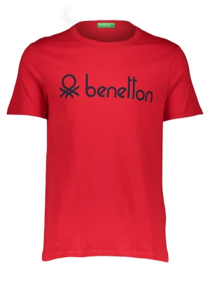 Benetton Koszulka w kolorze czerwonym rozmiar: L