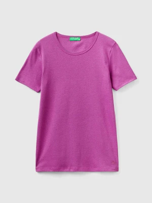 Benetton Koszulka w kolorze fioletowym rozmiar: S