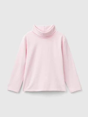 Benetton Koszulka w kolorze jasnoróżowym rozmiar: 104