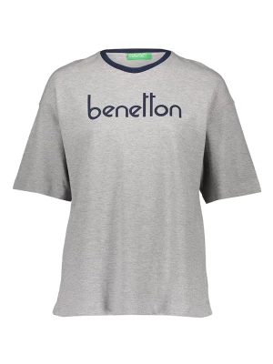 Benetton Koszulka w kolorze jasnoszarym rozmiar: XXL