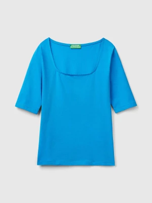 Benetton Koszulka w kolorze niebieskim rozmiar: S