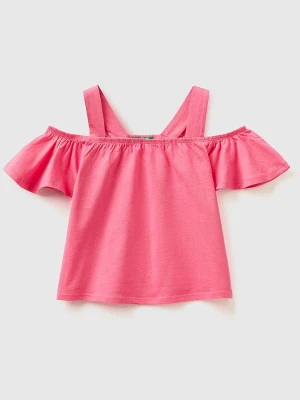 Benetton Koszulka w kolorze różowym rozmiar: 130
