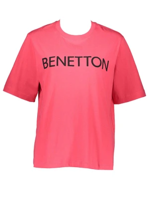 Benetton Koszulka w kolorze różowym rozmiar: L