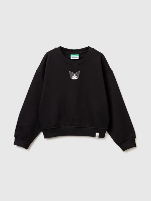 Benetton, Kuromi Hello Kitty Sweatshirt, Size: XL, Black, Kids United Colors of Benetton