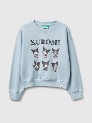 Benetton, Kuromi Hello Kitty Sweatshirt, Size: XL, Light Blue, Kids United Colors of Benetton