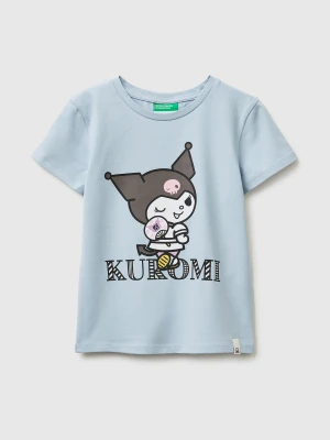 Benetton, Kuromi Hello Kitty T-shirt, Size: XL, Light Blue, Kids United Colors of Benetton