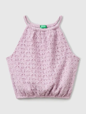Benetton, Lace Top, size XL, Pink, Kids United Colors of Benetton