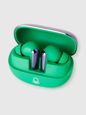 Benetton, Lagoon Pulse Imiki X Benetton Earbuds, Size: OS, Blue, Women United Colors of Benetton