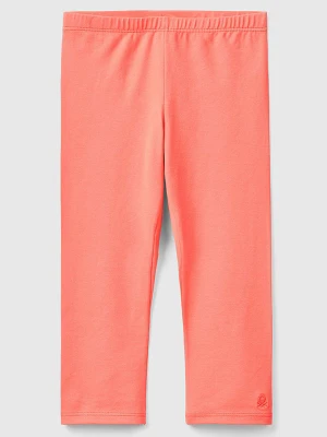Benetton Legginsy w kolorze brzoskwiniowym rozmiar: 150
