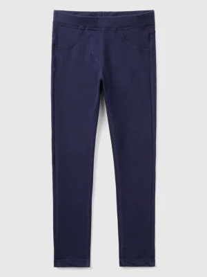 Benetton Legginsy w kolorze granatowym rozmiar: 168