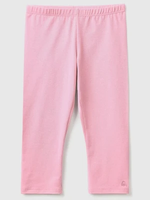 Benetton Legginsy w kolorze jasnoróżowym rozmiar: 140