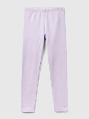 Benetton Legginsy w kolorze lawendowym rozmiar: 160
