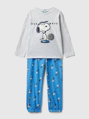 Benetton, Lightweight Snoopy ©peanuts Pyjamas, size 2XL, Light Gray, Kids United Colors of Benetton