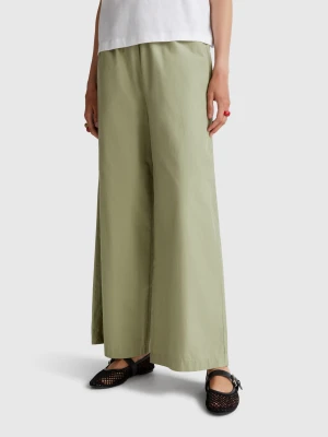 Benetton, Lightweight Trousers With Wide Leg, size XXS, , Women United Colors of Benetton