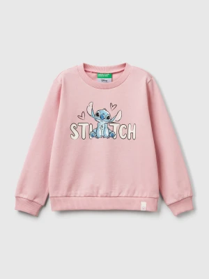 Benetton, Lilo & Stitch ©disney Crew Neck Sweatshirt, size 116, Pink, Kids United Colors of Benetton