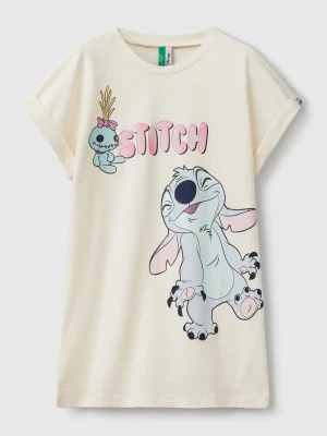 Benetton, Lilo & Stitch ©disney Nightshirt, size XS, Creamy White, Kids United Colors of Benetton