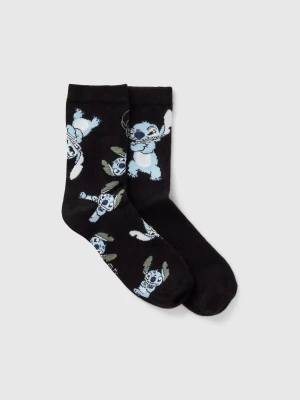 Benetton, Lilo & Stitch ©disney Socks, size 39-41, Black, Kids United Colors of Benetton