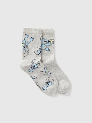 Benetton, Lilo & Stitch ©disney Socks, size 39-41, Gray, Kids United Colors of Benetton