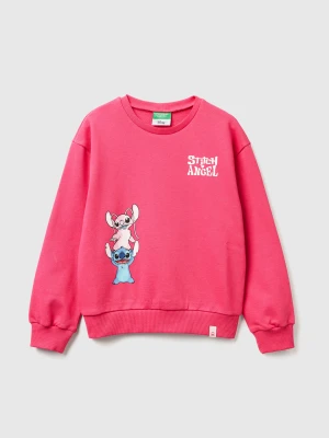 Benetton, Lilo & Stitch ©disney Sweatshirt, Size: 3XL, Fuchsia, Kids United Colors of Benetton
