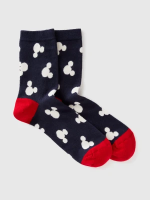 Benetton, Long ©disney Socks, Size: OS, Dark Blue, Men United Colors of Benetton