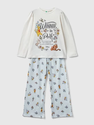 Benetton, Long ©disney Winnie The Pooh Pyjamas, size 2XL, Creamy White, Kids United Colors of Benetton