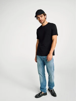 Benetton, Long Fiber Cotton T-shirt, Size: XS, Black, Men United Colors of Benetton