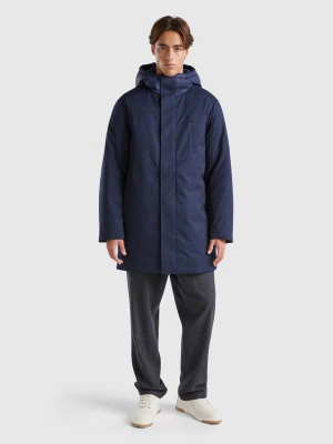 Benetton, Long "rain Defender" Parka, size XL, Dark Blue, Men United Colors of Benetton