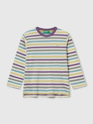 Benetton, Long Sleeve Striped T-shirt, Size: 116, Multi-color, Kids United Colors of Benetton