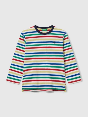 Benetton, Long Sleeve Striped T-shirt, Size: 116, Multi-color, Kids United Colors of Benetton
