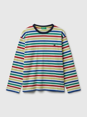 Benetton, Long Sleeve Striped T-shirt, Size: XL, Multi-color, Kids United Colors of Benetton