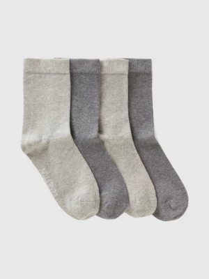 Benetton, Long Sock Set, size 20-24, Gray, Kids United Colors of Benetton