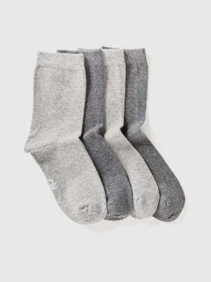 Benetton, Long Sock Set, size 20-24, Gray, Kids United Colors of Benetton