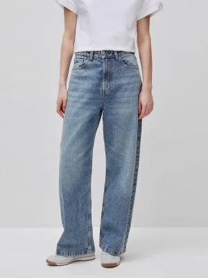 Benetton, Loose-fit Jeans, Size: 34, Sky Blue, Women United Colors of Benetton