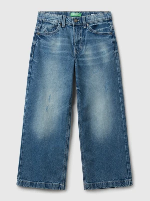 Benetton, Loose Fit Jeans, Size: S, Blue, Kids United Colors of Benetton