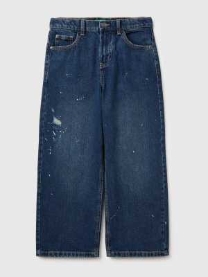 Benetton, Loose Fit Jeans, Size: XL, Blue, Kids United Colors of Benetton