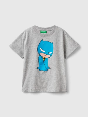 Benetton, Marl Gray Batman ©&™ Dc Comics T-shirt, size 82, Gray, Kids United Colors of Benetton