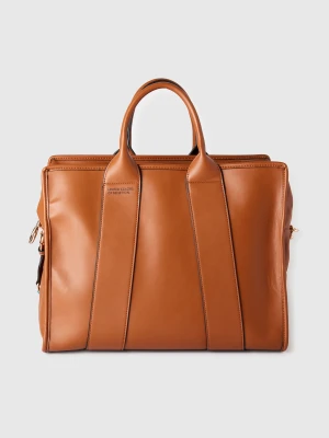 Benetton, Maxi Tote Bag, Size: OS, Camel, Women United Colors of Benetton