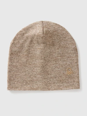 Benetton, Melange Cap, Size: S, Beige, Kids United Colors of Benetton