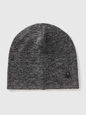 Benetton, Melange Cap, Size: S, Black, Kids United Colors of Benetton