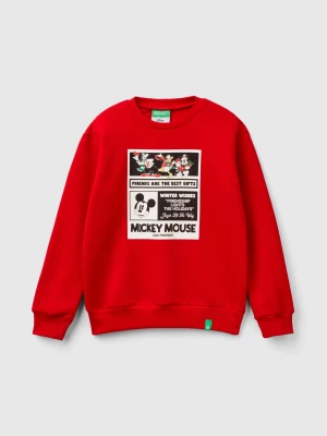 Benetton, Mickey & Friends Christmas Sweatshirt, size XL, Red, Kids United Colors of Benetton