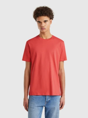 Benetton, Midnight Blue T-shirt, size XL, Brick Red, Men United Colors of Benetton