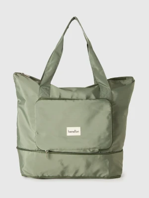 Benetton, Military Green Resealable Bag, Size: OS, Military Green, Women United Colors of Benetton