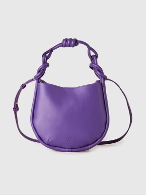 Benetton, Mini Purple Hobo Bag, Size: OS, Violet, Women United Colors of Benetton