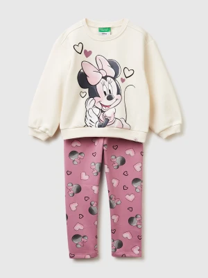 Benetton, Minnie ©disney Set, Size: 116, Creamy White, Kids United Colors of Benetton